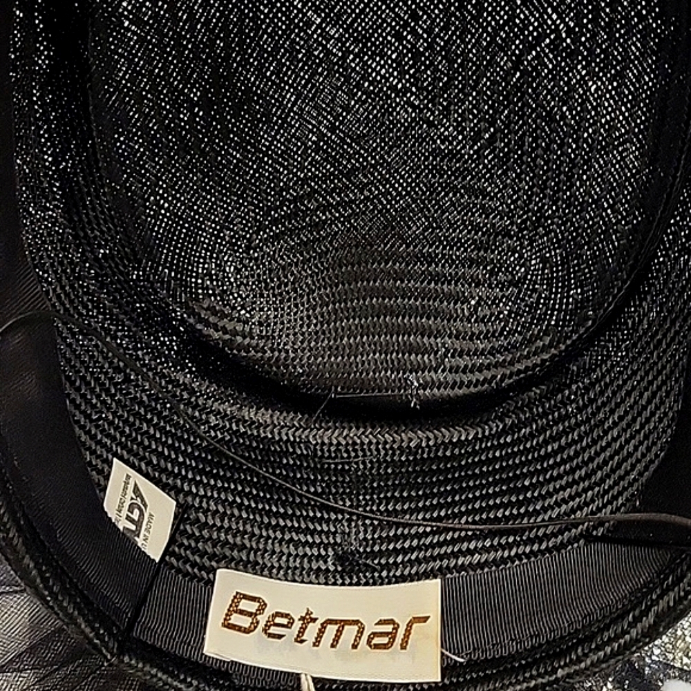 BETMAR Black Sassy & Classy Couture Ladies Hat - NWOT - Picture 10 of 13